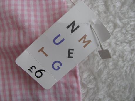 Plátěná propínací halenka 3-6 měs., nutmeg,68