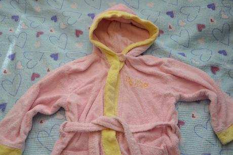 Růžový župan župánek sanetta, sanetta,128