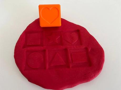 Otiskávací kostka - tvary, 