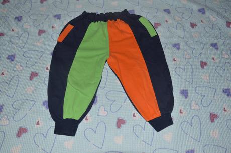 98 104 široké pohodlné bavlněné tepláky, 98