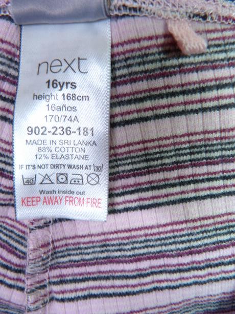 Teplejší legíny vel.16 let, next,170