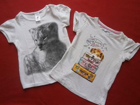2x tričko, c&a,104