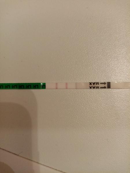 Ovu test. Je pozitivní?