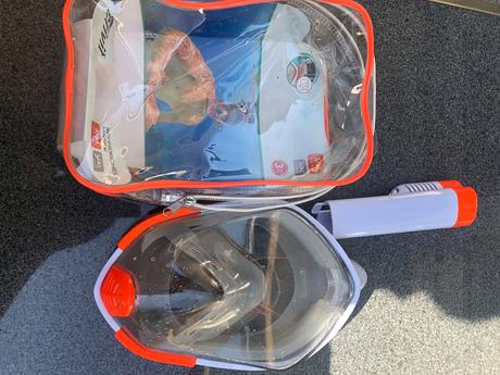 Maska (snorchel) na potopeni s/ m 10-11,5cm,