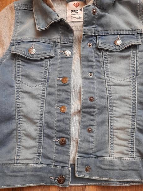 Dívčí riflová bundička, pepperts,128