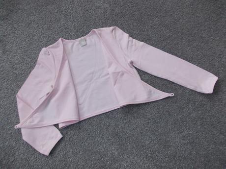 Růžové bolerko, vel.122, tu,122