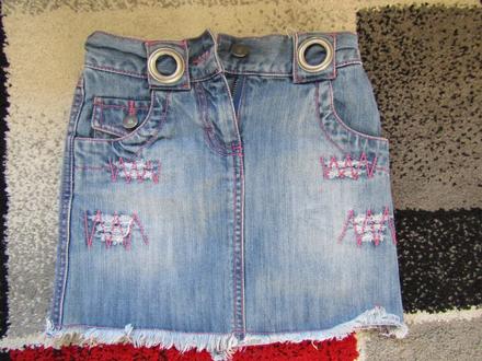 Riflová sukně vel.116 zn.cherokee, cherokee,116