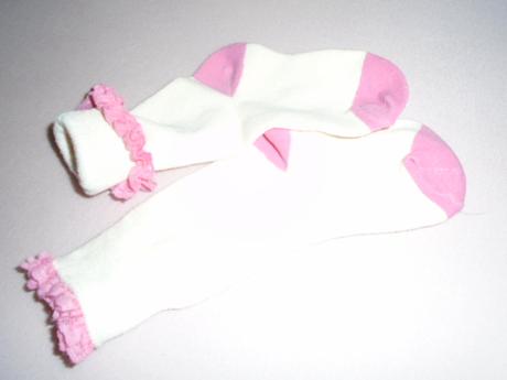 Ponožky ohrnovací parádní stélka 13 cm, 19 / 20 / 21 / 22 / 23