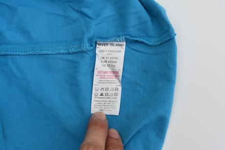 Tričko vel. 11 - 12 let, river island,152