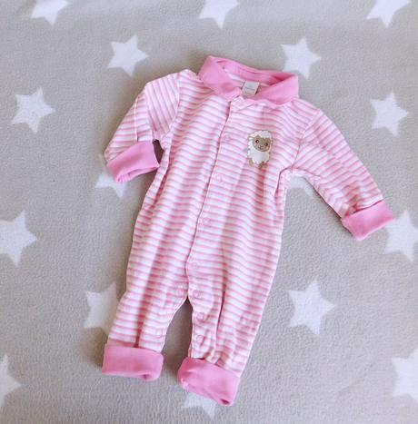 Overálek s ovečkou topomini vel.50/56, topomini,56