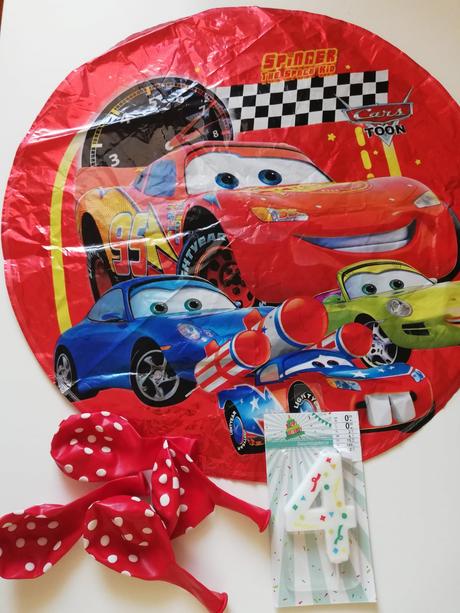 Cars 4. narozeniny,