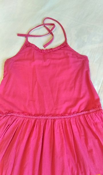 +++růžové šaty h&m+++, h&m,128