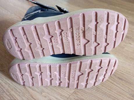 Zimní boty blikací s membránou ricosta vel. 35, ricosta,35