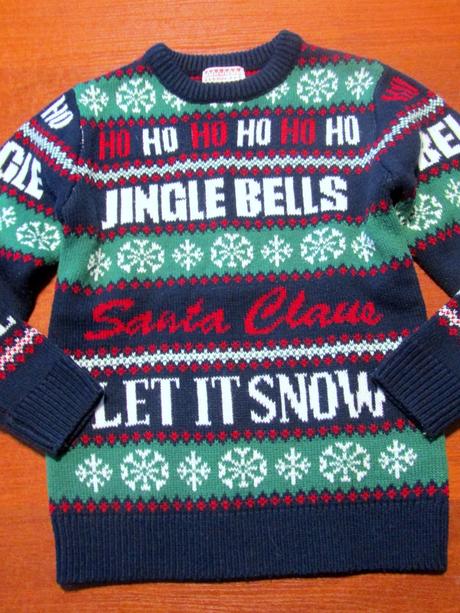 Krásný vánoční svetr vel 116-122, 122