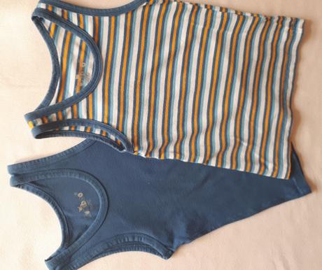 2x dětský nátělník, nátělníček, tílko, vel.86, kuniboo,86