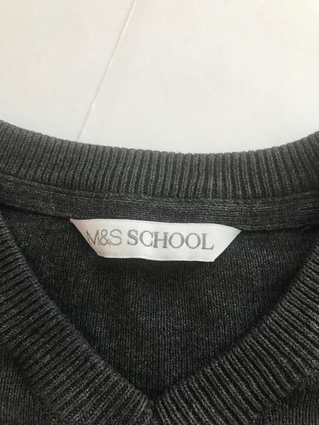 Svetr tmavě šedý - v.4/5 let, marks & spencer,110