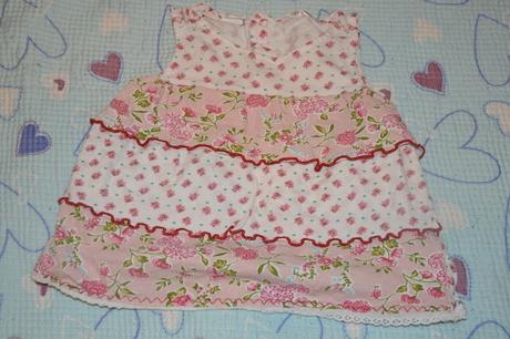 Bavlněné šatičky, tunička vintage styl, 80