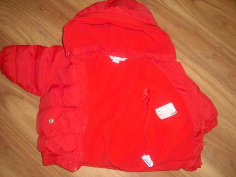 Zimní bunda, h&m,80