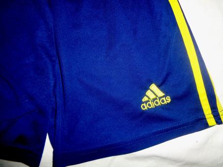 Modrožluté šortky adidas, adidas,140