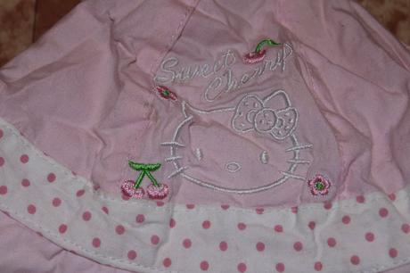 Dívčí klobouček hello kitty obv. 45 - 48 cm, sanrio,86
