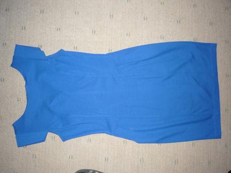 Modré šaty s kapsami vel 10 zn next, next,s