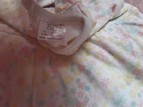 Květované šatky, f&f,74