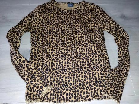 Hnědé tričko s fleky 92 next, next,92