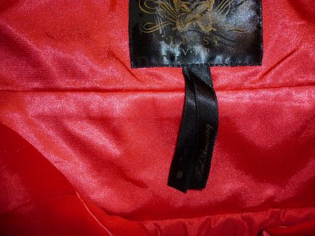 Lososové plesové šaty lipsy, lipsy london,s