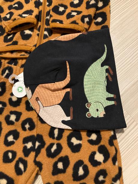 Lindex fleesová souprava + čepice nová, v. 74, lindex,74