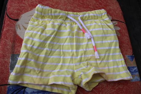 Dívčí kraťasy proužky, pepco,80
