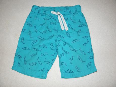 Modré kraťasy zn. f&f vel.98/104, f&f,98
