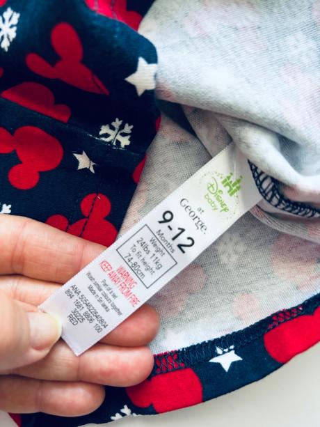 Triko vánoční mikkie mouse - v.9/12 měs, 80