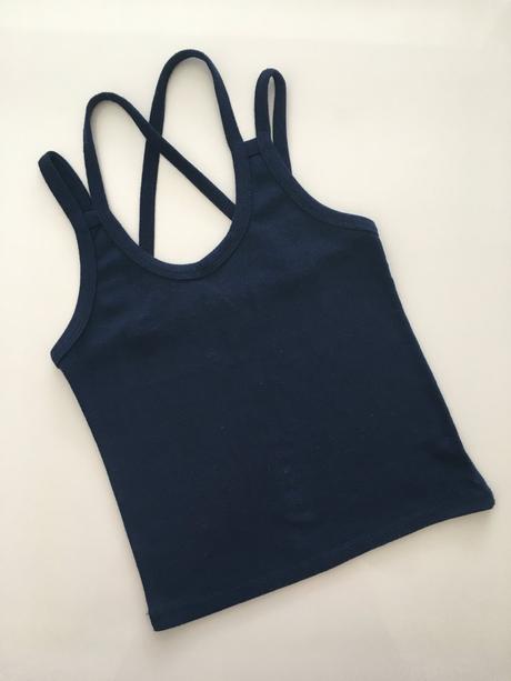 Oboustranný letní crop top, vel. xxs - s, xs