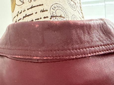 Kozene sako červené m + bluza, m