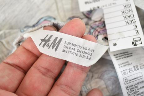 Kraťasy vel. 110 / 116, h&m,110