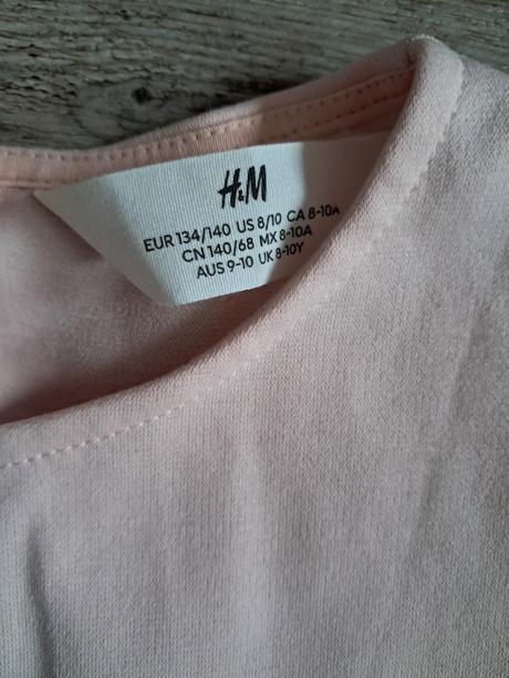 Slavnostní nadýchané šaty, h&m,134