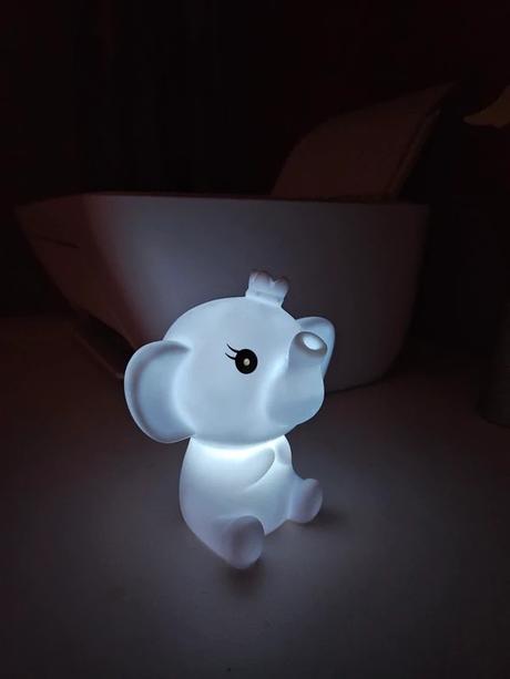 Dětské noční světýlko - slon, 