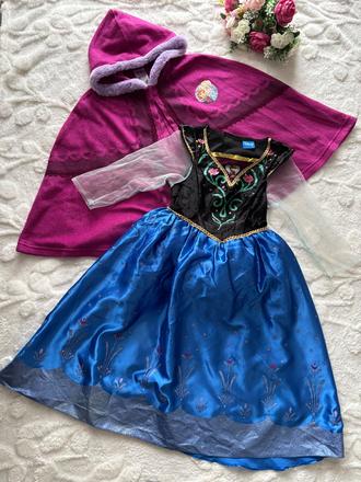 An28/ kostým princezna anna frozen- v.5/6 let, 