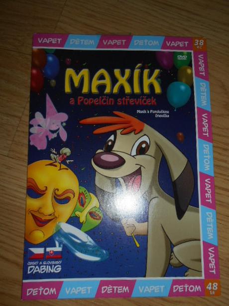 Dvd s pohádkami 10ks,