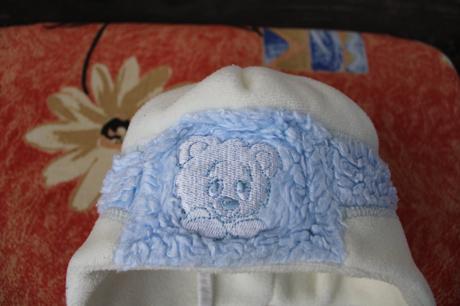 Dětská čepice - čepička medvídek - méďa vel. 56-62, 56