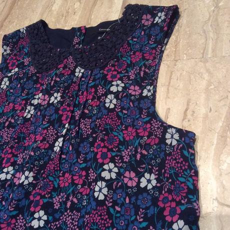 Halenka s háčkovaným límečkem zn. george, george,164