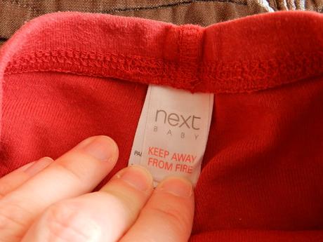 Tepláky červené, next,86