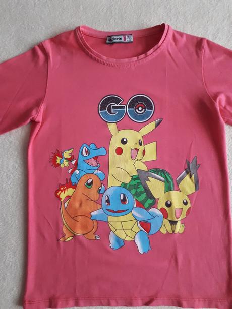 Dívčí tričko pokémon, vel.128/134, 128