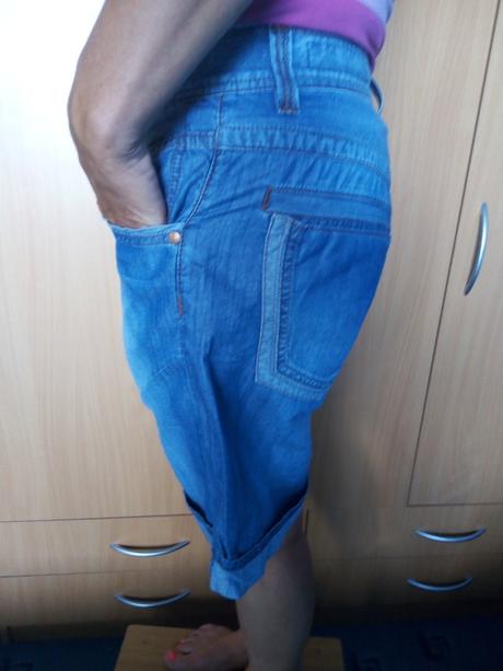 Šortky zn."denim tech" vel."38", denim,38