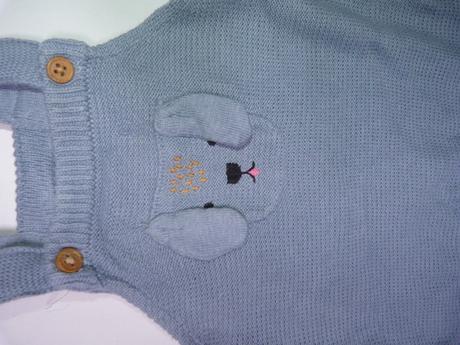 Ff úpletový overal s pejskem vel.62, f&f,62