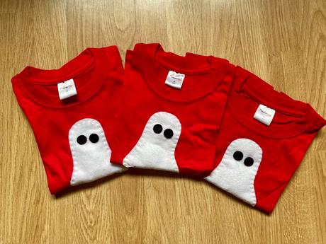 Pískací trička - handmade, 110 / 128 / 140 / 152