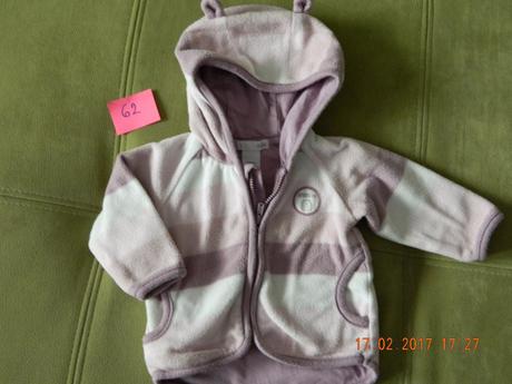 Fleesová mikinka, h&m,62