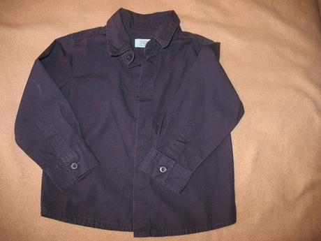 Společenská tmavomodrá košile, f&f,92