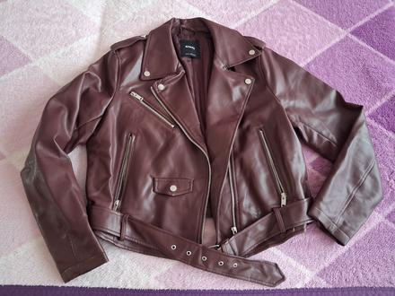 Vínová bunda vel. xxl - jednou na sobě, sinsay,xxl