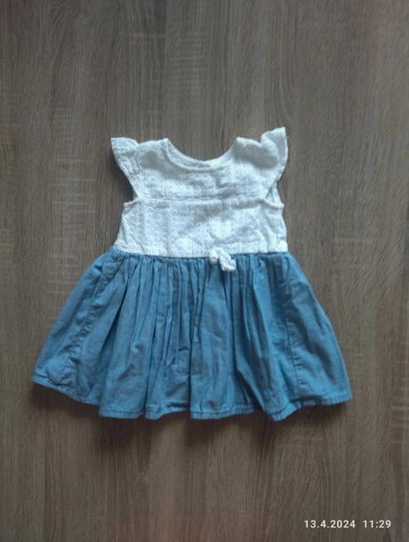 Dívčí šaty / slavnostní 6-9m, early days,68